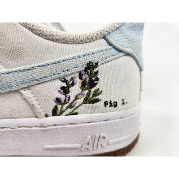 Nike Air Force 1 '07 SE Indigo Women's Size 6.5 Girls CZ0269-100 Sneakers Shoes‎ - Picture 5 of 16